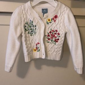 Baby Gap quilted floral jacket